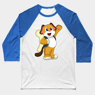 Dog Bone Backpack Baseball T-Shirt